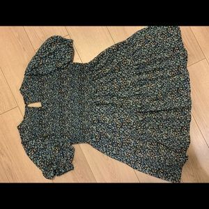 Wild Fable Puff Sleeve Smocked Dress